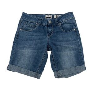 Diego Rein Cuffed Hem Bermuda Jean Shorts Size 3 Women’s